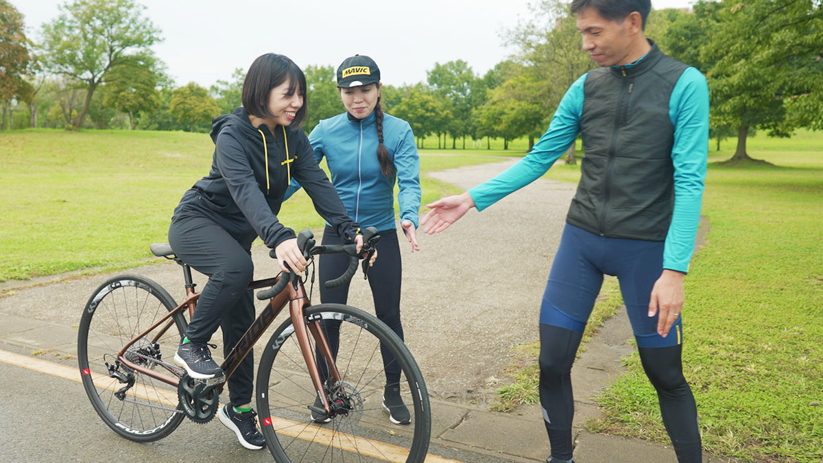 ロードバイクに乗ってみたい | 初心者女子がロードバイクに初挑戦– MAVIC ブランド公式サイト