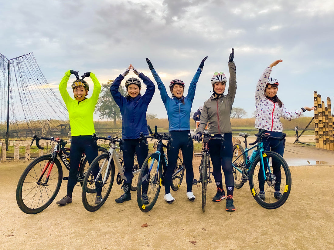 【MAVIC女子会】MAVICのチューブレスを体験!新COSMICで筑波をサイクリング!