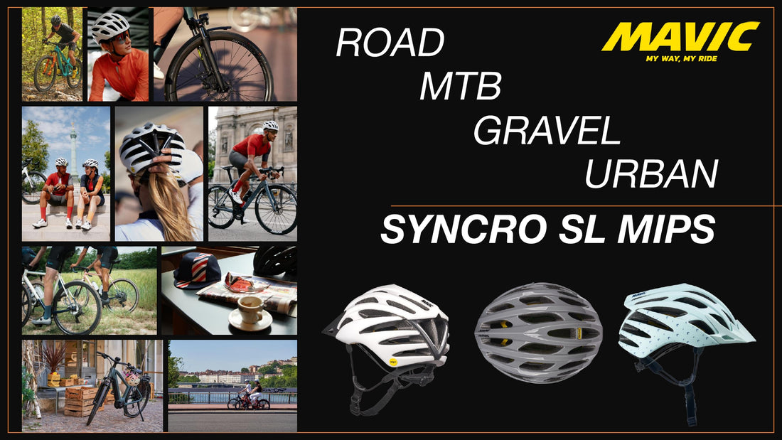 シチュエーションを選ばない安全なヘルメット SYNCRO SL MIPS