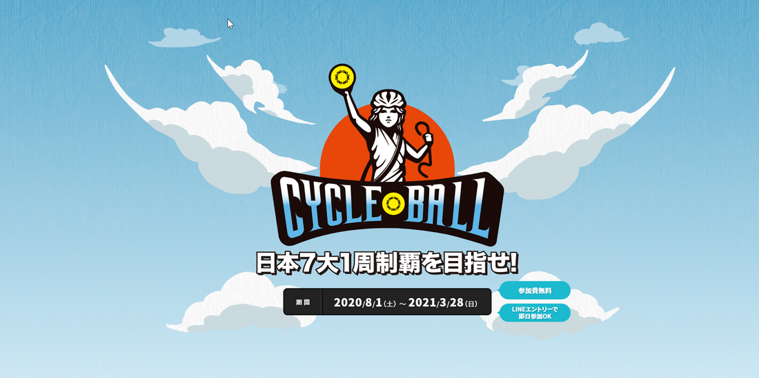 サイクルボール~日本7大1周制覇の旅~でMAVICホイールが当たる!