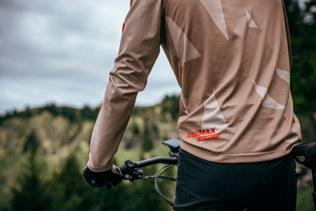 DEEMAX ENDURO LS JERSEY - CAMO/WHITE PEPPER