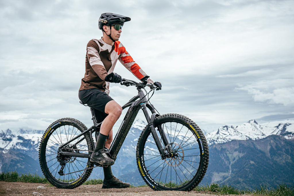 DEEMAX ENDURO LS JERSEY - LETTERS/DESERT PALM