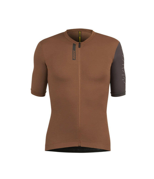 ESSENTIAL JERSEY - BRONZE/CARBONE