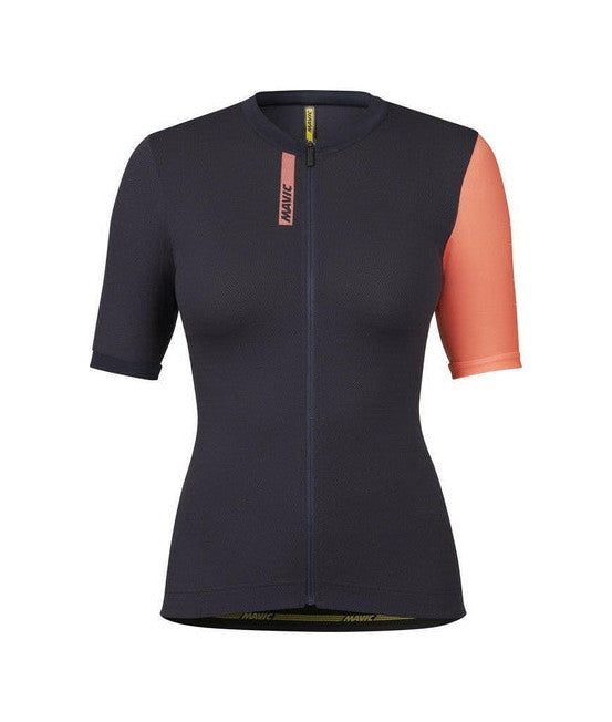 ESSENTIAL JERSEY-DEEP BLUE/CORAL- Women