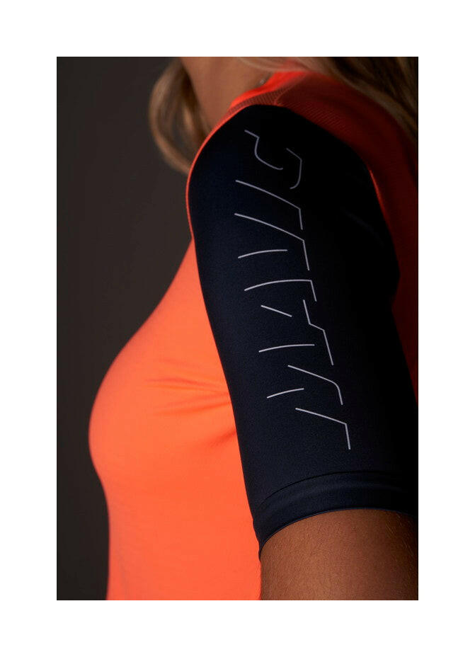 ESSENTIAL JERSEY-DEEP BLUE/CORAL- Women