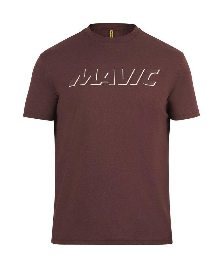 CORPORATE LOGO TEE - AUBERGINE