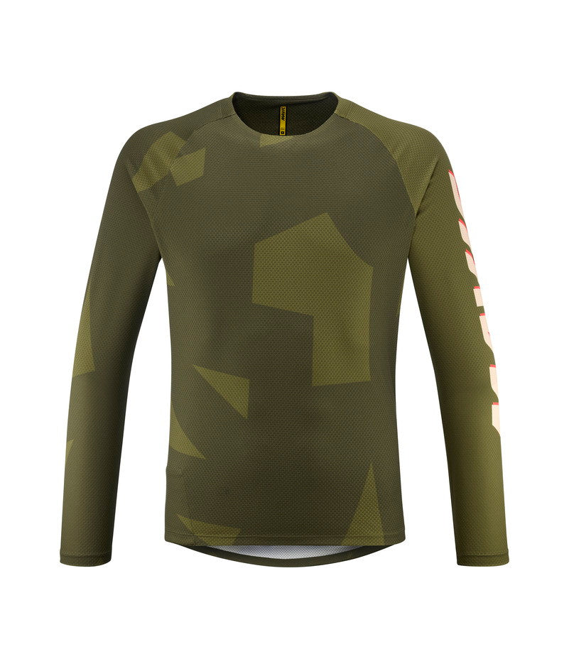 DEEMAX ENDURO LS JERSEY - CAMO/OLIVE