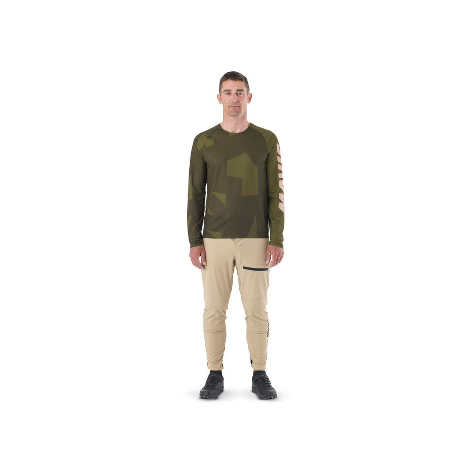 DEEMAX ENDURO LS JERSEY - CAMO/OLIVE