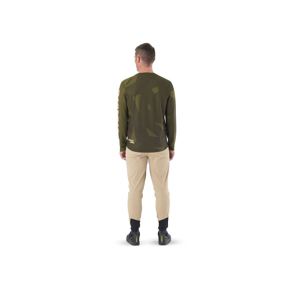 DEEMAX ENDURO LS JERSEY - CAMO/OLIVE