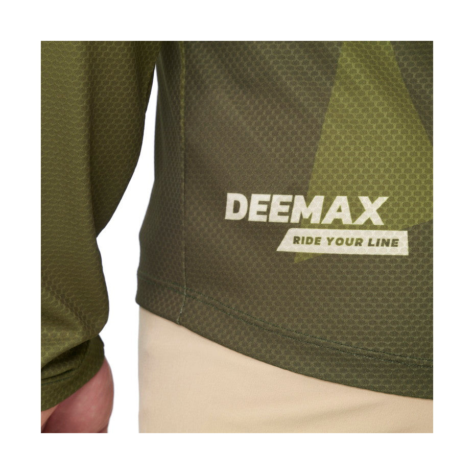 DEEMAX ENDURO LS JERSEY - CAMO/OLIVE