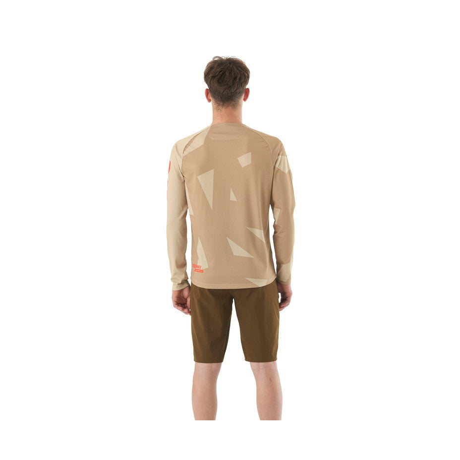 DEEMAX ENDURO LS JERSEY - CAMO/WHITE PEPPER