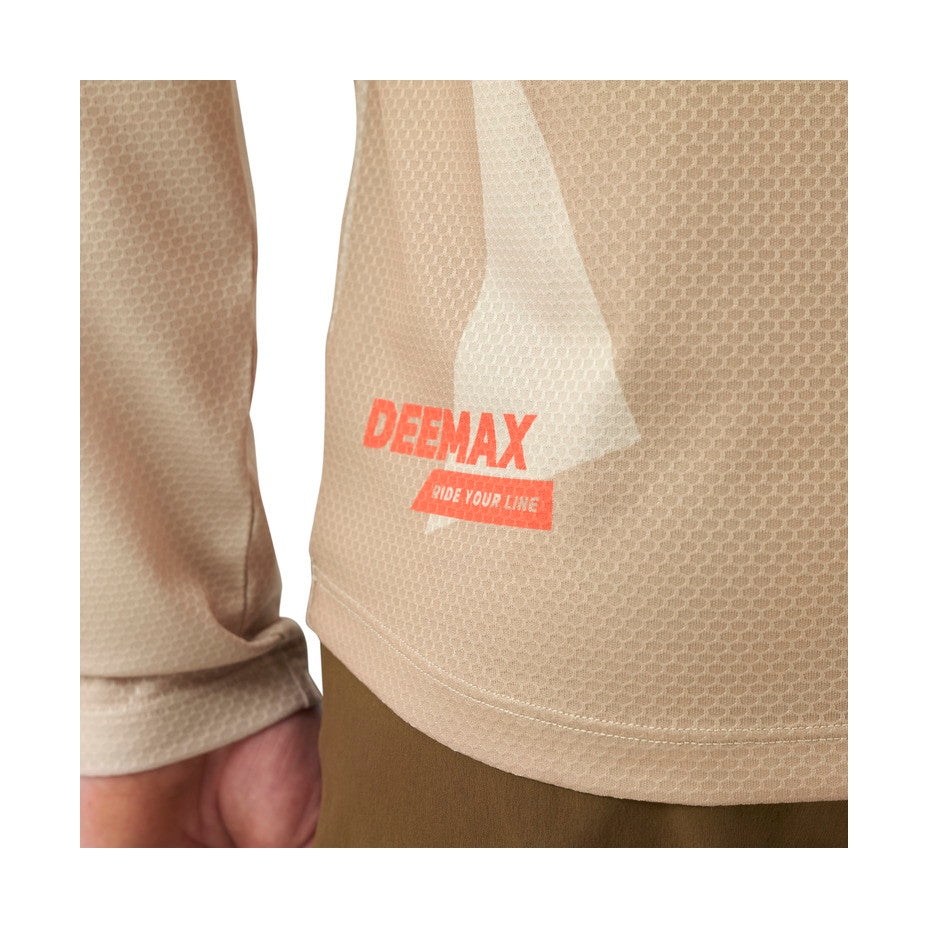 DEEMAX ENDURO LS JERSEY - CAMO/WHITE PEPPER