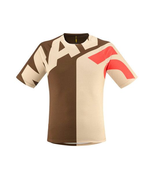 DEEMAX ENDURO SS JERSEY - LETTERS/DESERT PALM