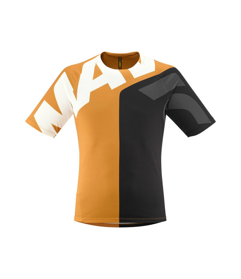 DEEMAX ENDURO SS JERSEY - LETTERS/MINERAL YELLOW