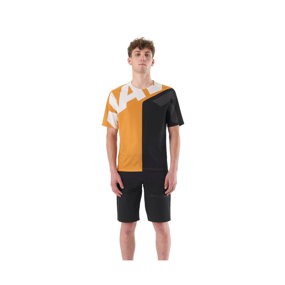 DEEMAX ENDURO SS JERSEY - LETTERS/MINERAL YELLOW