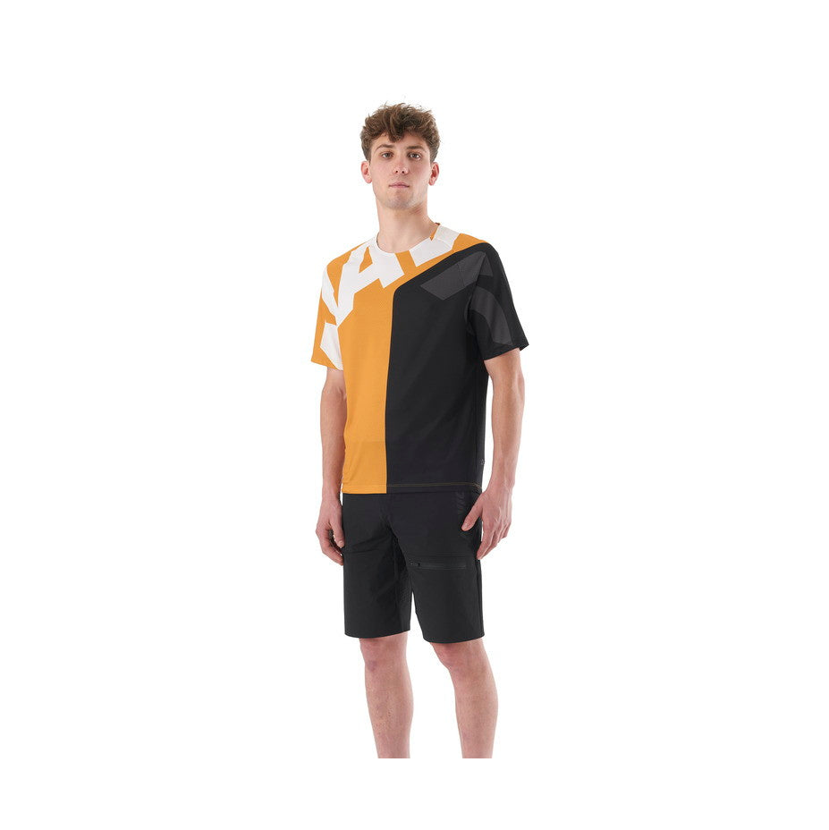 DEEMAX ENDURO SS JERSEY - LETTERS/MINERAL YELLOW