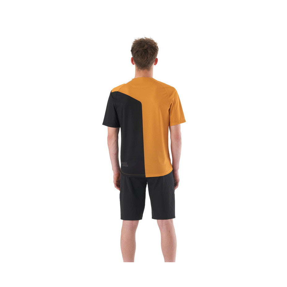 DEEMAX ENDURO SS JERSEY - LETTERS/MINERAL YELLOW