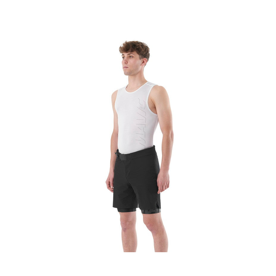 CROSSTRAIL PADDED SHORT - BLACK