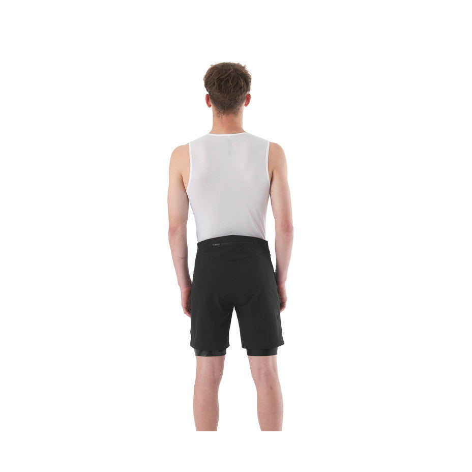 CROSSTRAIL PADDED SHORT - BLACK