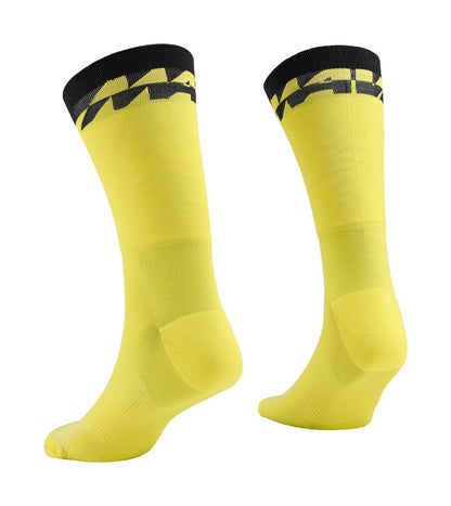 KSYRIUM HIGH SOCK -  YELLOW/BLACK