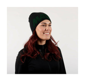 CORPORATE BEANIE - CHRISTMAS GREEN BLACK