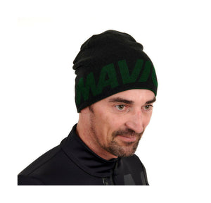 CORPORATE BEANIE - CHRISTMAS GREEN BLACK