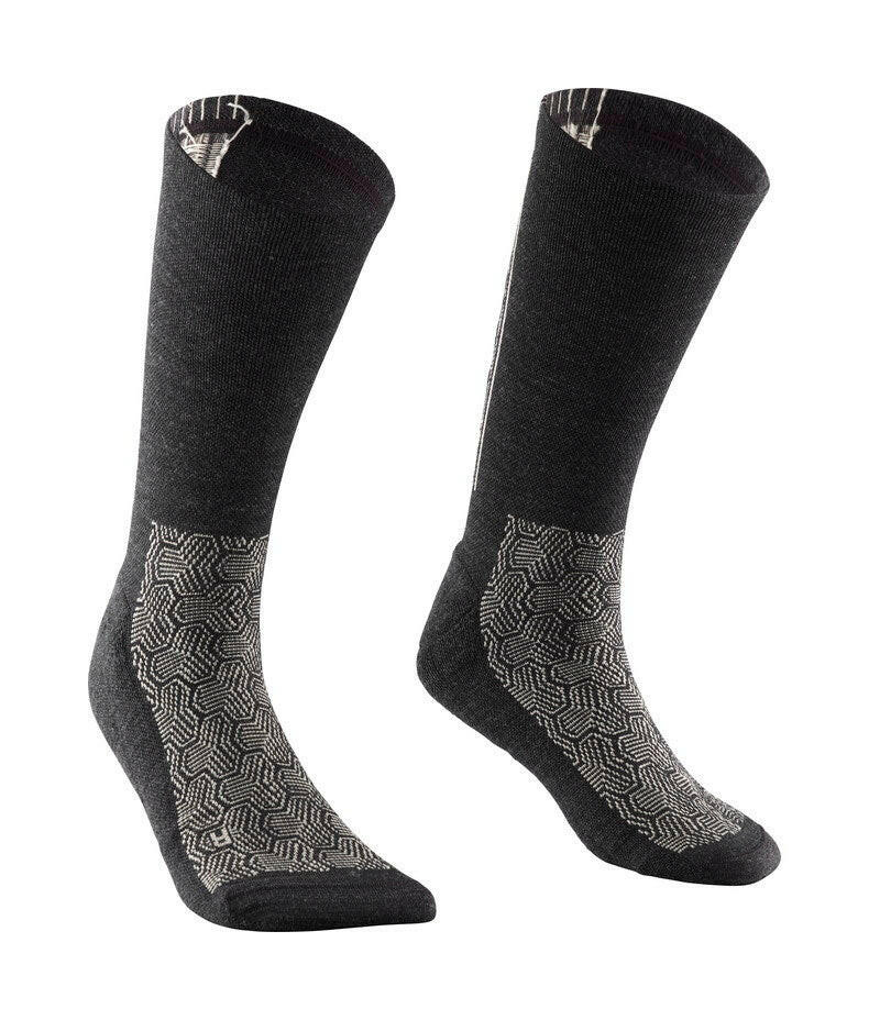 ESSENTIAL WOOL SOCKS - GOLD SILVER