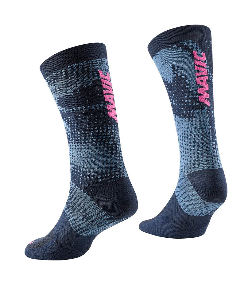 ESSENTIAL GRAPHIC SOCKS - DEEP BLUE