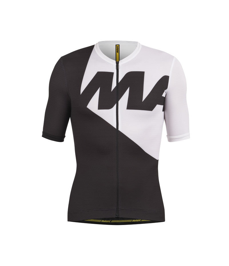 AKSIUM GRAPHIC JERSEY - WHITE/BLACK