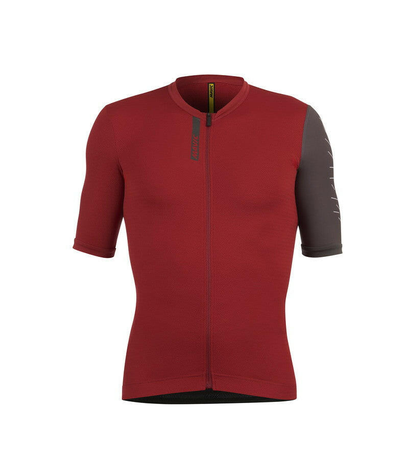 ESSENTIAL JERSEY - BURGUNDY/CARBONE