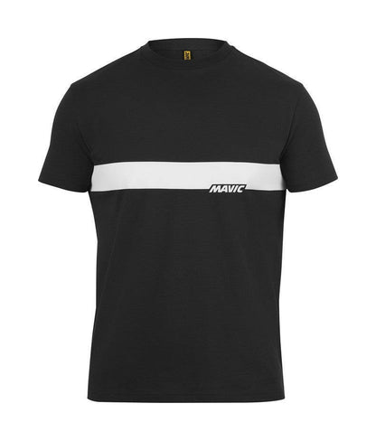 CORPORATE STRIPE TEE - BLACK