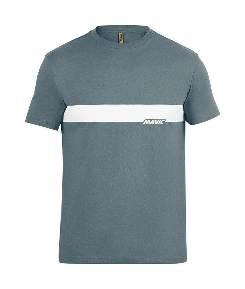 CORPORATE STRIPE TEE - ORION BLUE