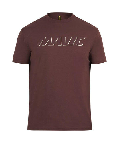 CORPORATE LOGO TEE - AUBERGINE