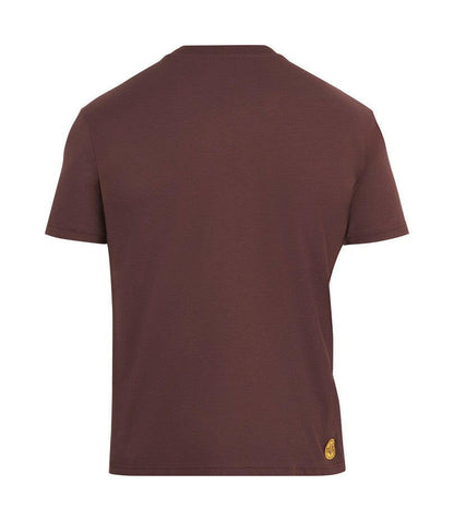 HERITAGE LOGO TEE - AUBERGINE