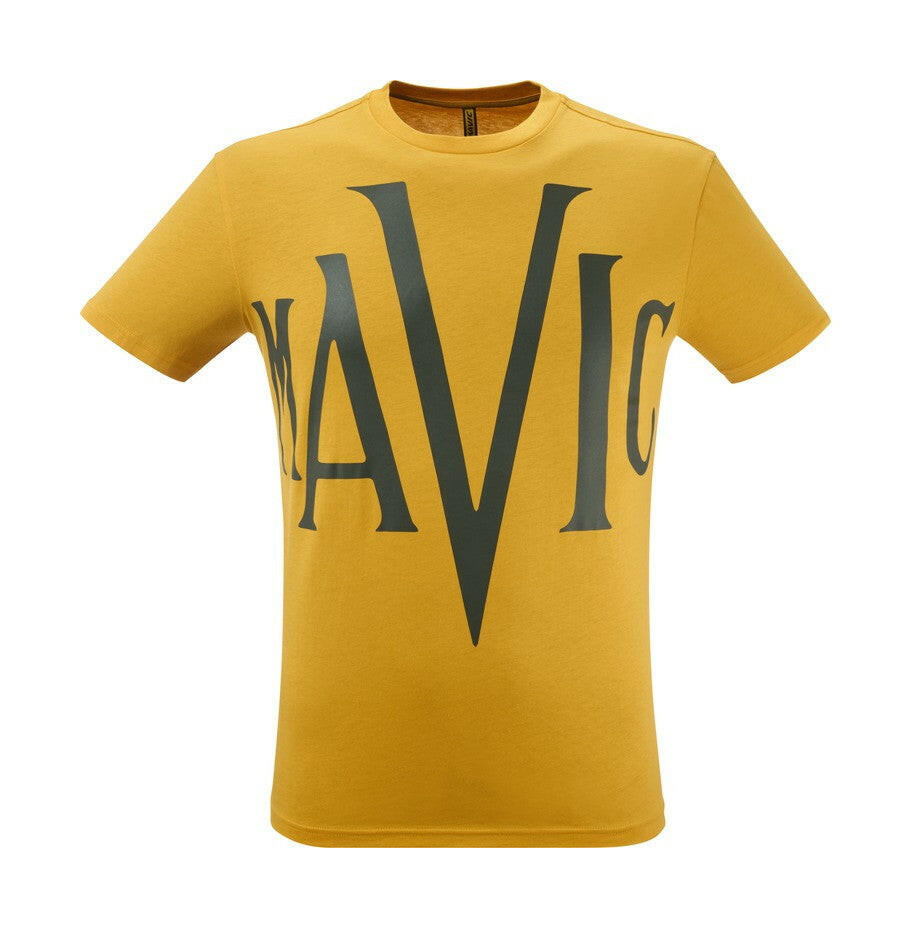 HERITAGE V TEE - MUSTARD/CORDE