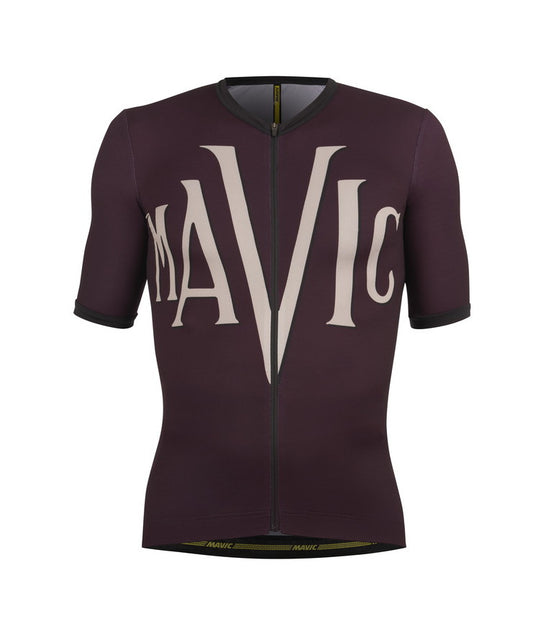 HERITAGE JERSEY - AUBERGINE BLACK