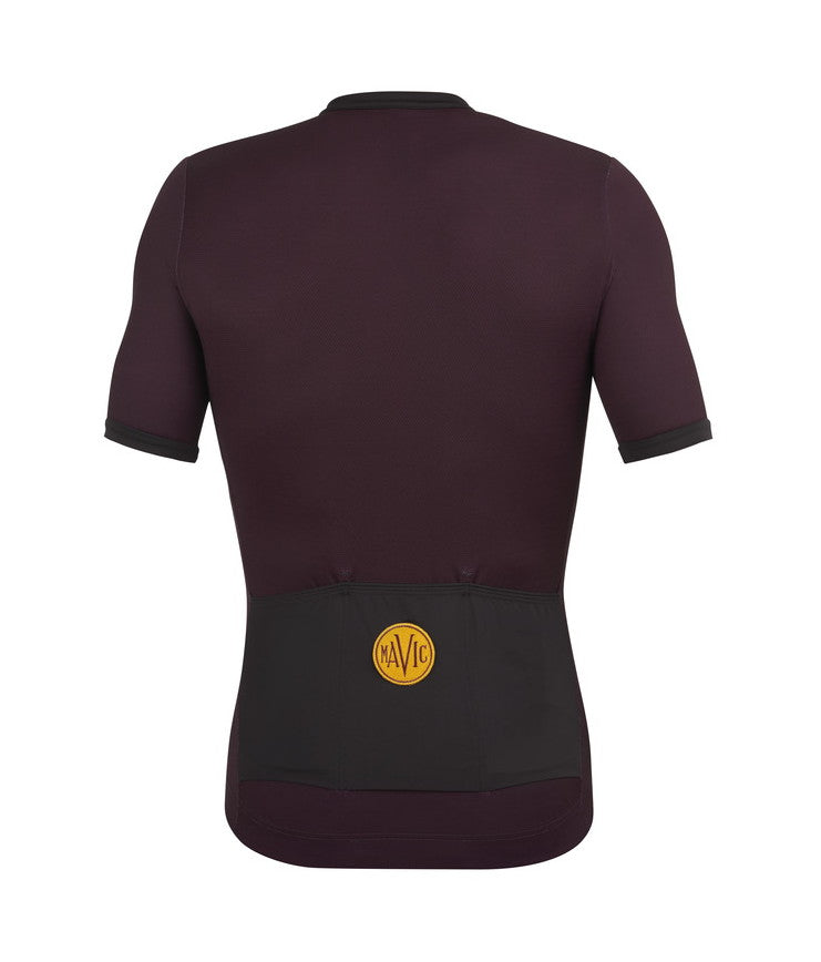 HERITAGE JERSEY - AUBERGINE BLACK