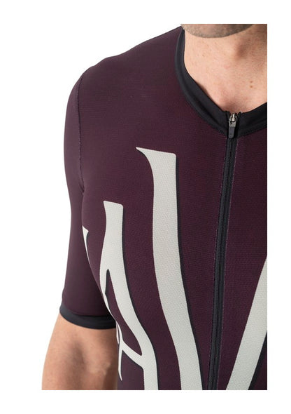 HERITAGE JERSEY - AUBERGINE BLACK