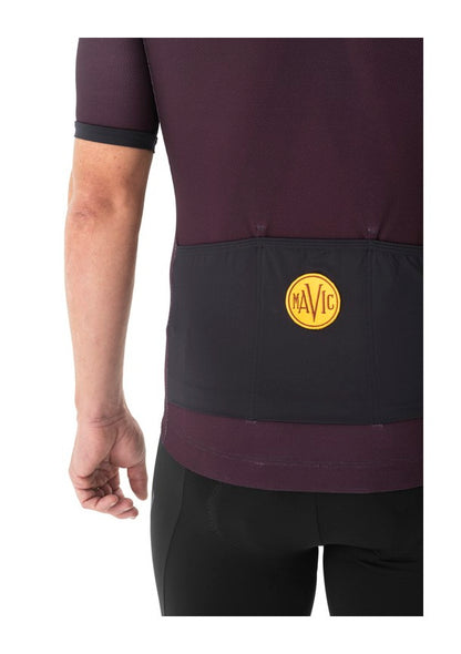 HERITAGE JERSEY - AUBERGINE BLACK