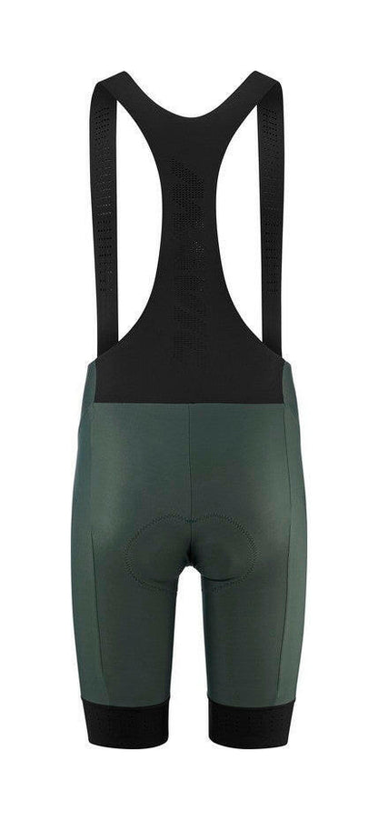 COSMIC THERMO BIB SHORT - CHRISTMAS GREEN