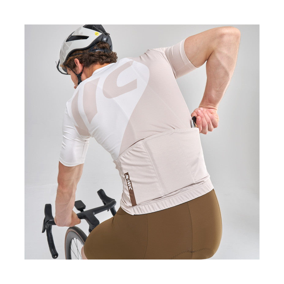 ICON GRAPHIC JERSEY - WHITE PEPPER