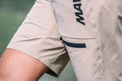 DEEMAX ENDURO SHORT - WHITE PEPPER