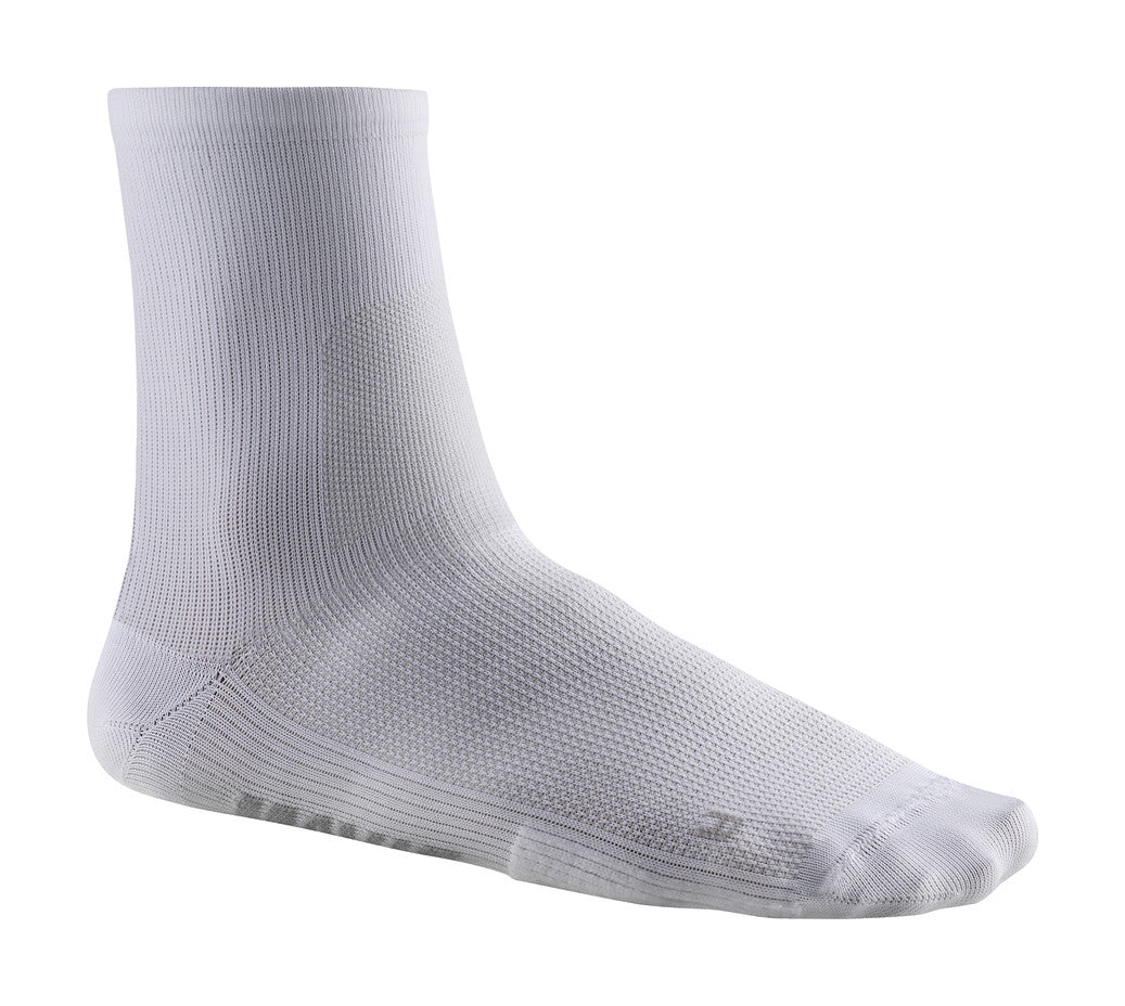 Essential Mid Sock - WHITE