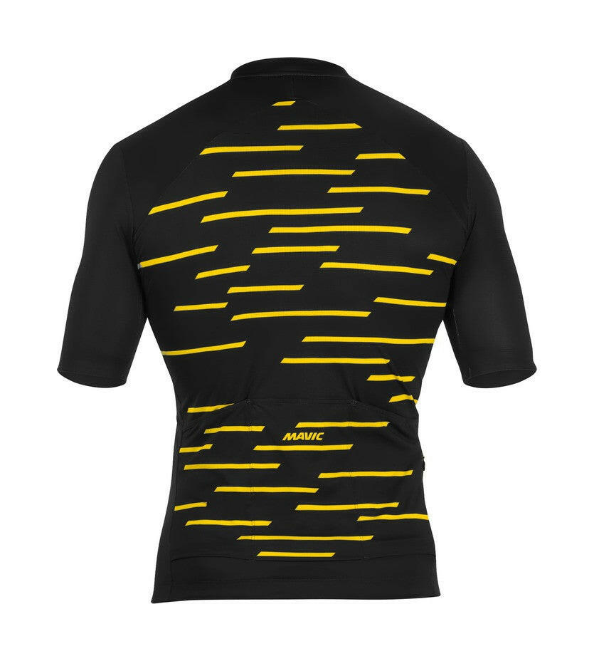 Cosmic Jersey - BLACK YELLOW MAVIC