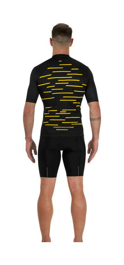 Cosmic Jersey - BLACK YELLOW MAVIC