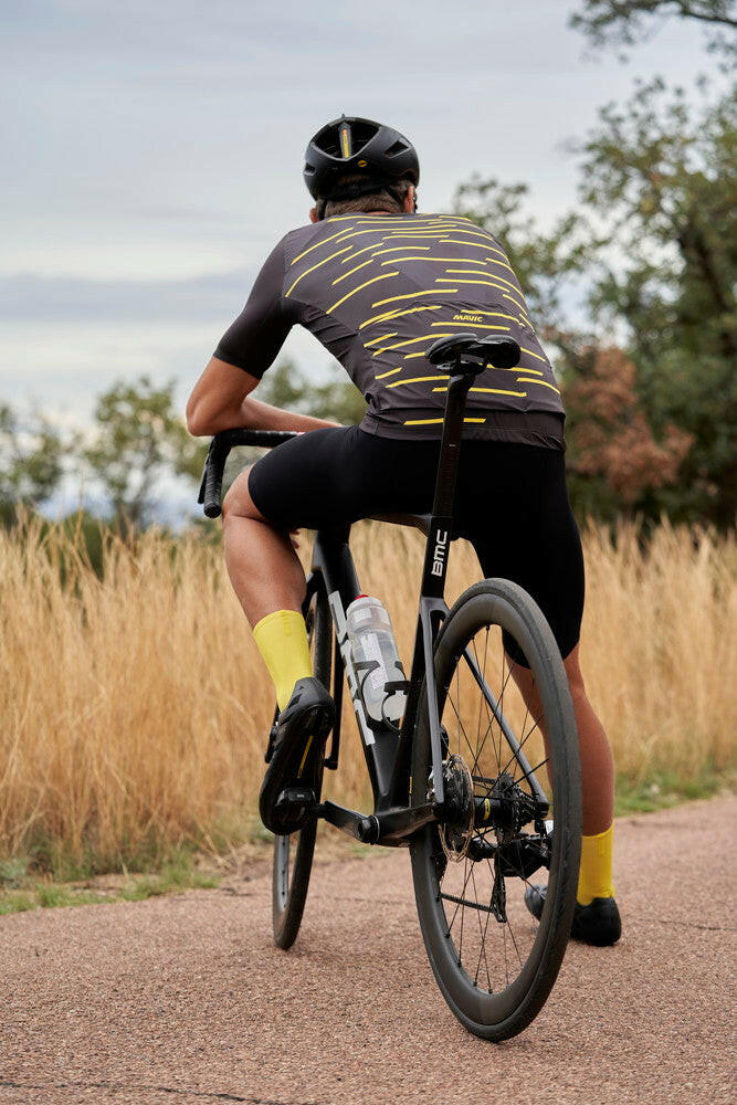 Cosmic Jersey - BLACK YELLOW MAVIC